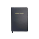 Golden Gems Feminist Agenda Lined Journal - Black