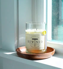 Rewined Wooden Candle Coaster