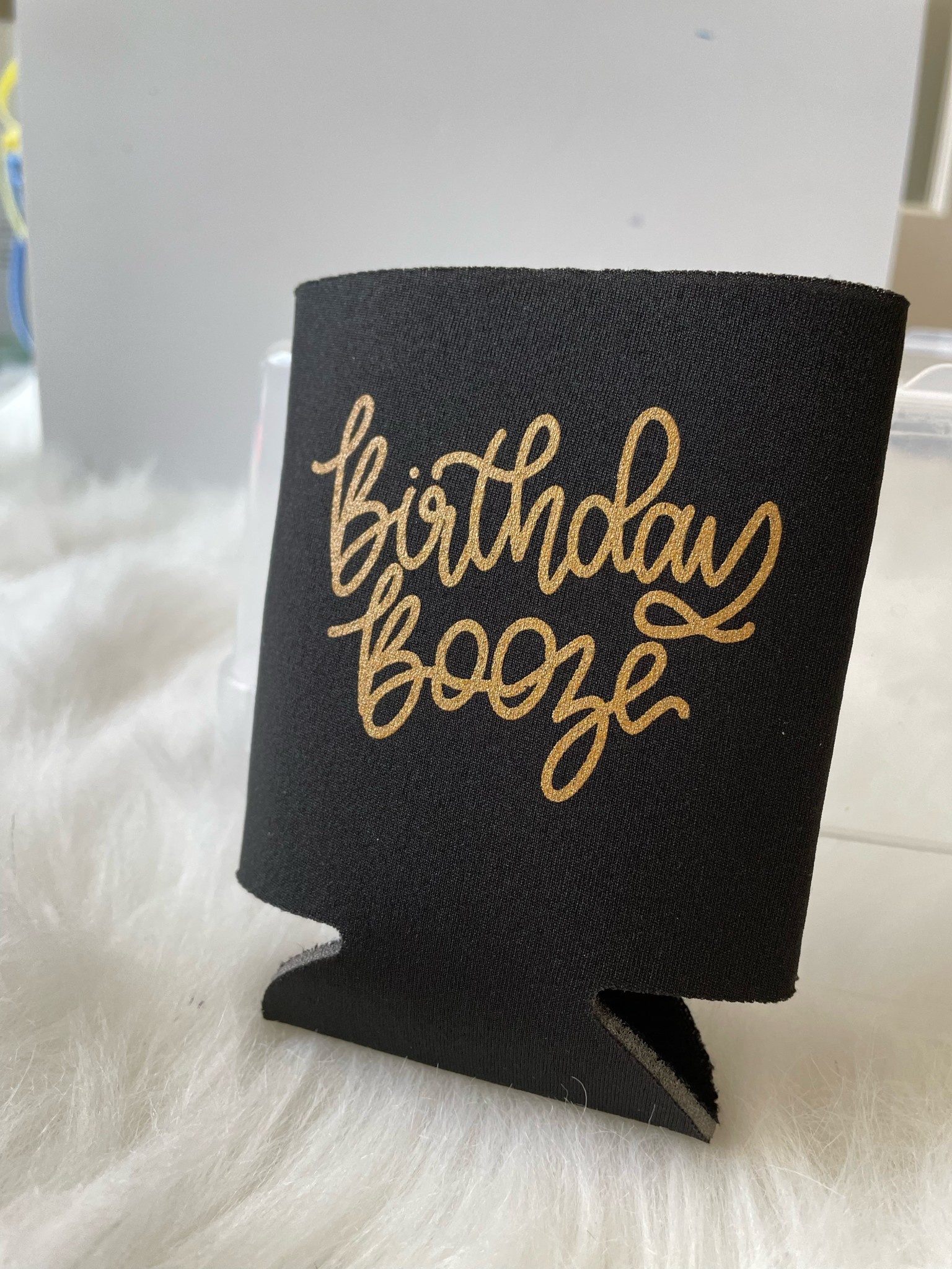 Lizzylovesletters Birthday Booze Koozie