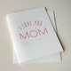 Steel Petal Press Crazy Mom Mother's Day Card
