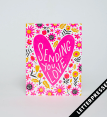 Egg Press Sending Love Card