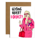 Brittany Paige Elle Woods Legally Blonde Birthday Card