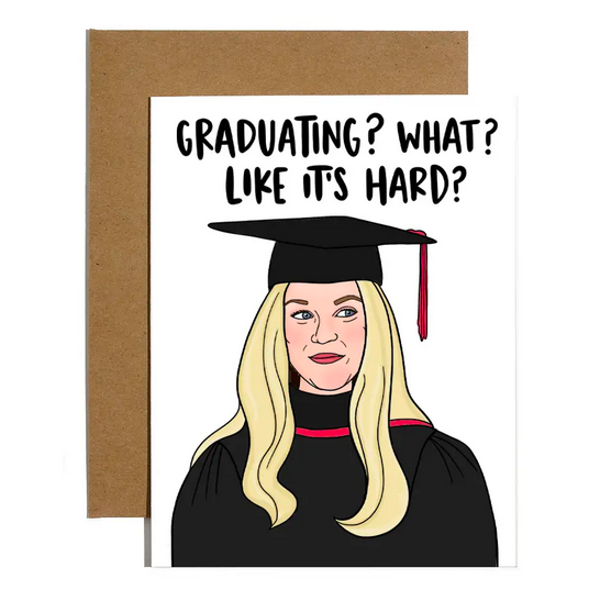Brittany Paige Elle Woods Legally Blonde Graduation Card
