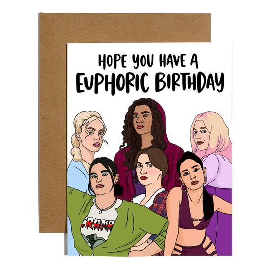 Brittany Paige Euphoria Birthday Card