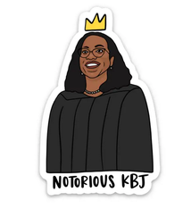 Brittany Paige Justice Ketanji Brown Jackson Stickers