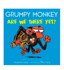 Penguin Randomhouse Grumpy Monkey Are We There Yet? Board Book