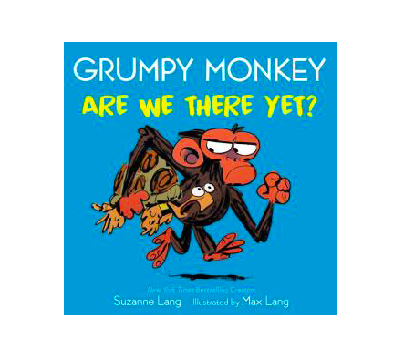 Penguin Randomhouse Grumpy Monkey Are We There Yet? Board Book