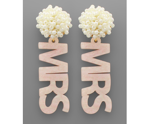 Golden Mrs. Earrings Golden Mrs. Earrings