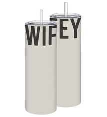 Creative Brands Skinny Tumbler - Wifey