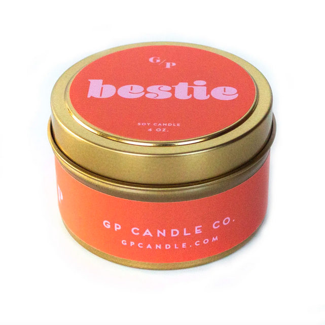GP Candle Co. Bestie Tin Candle