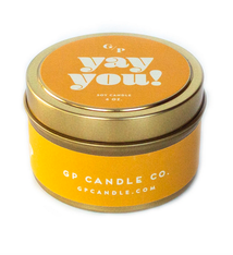 GP Candle Co. Yay You! Tin Candle