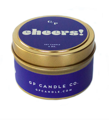 GP Candle Co. Cheers! Tin Candle