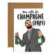 Brittany Paige Champagne Papi Congrats Card