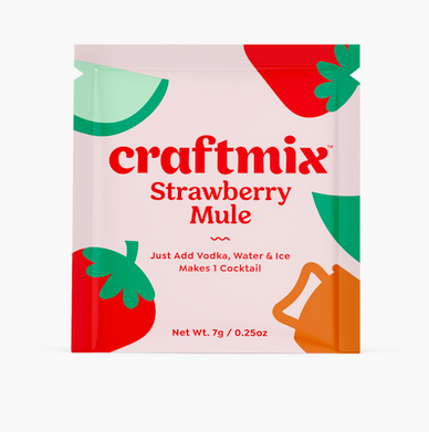Craftmix Strawberry Mule Drink Mixer Packet