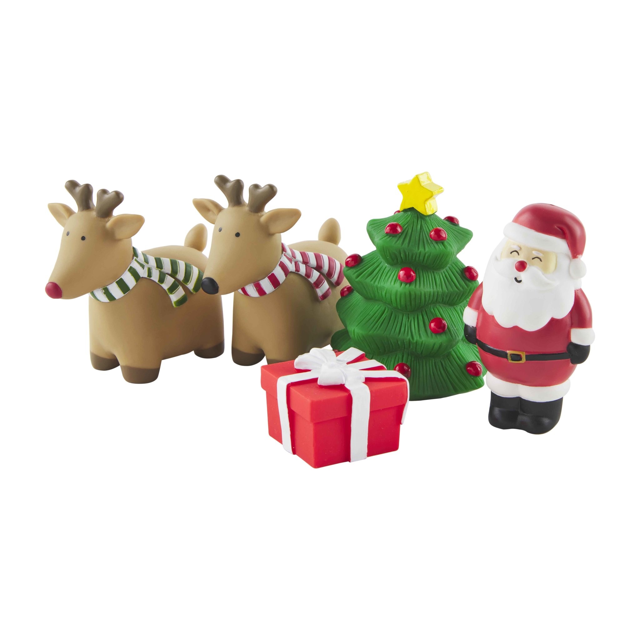 Mud Pie Christmas Bath Toy Set