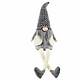 Mud Pie LARGE GRAY DELUXE DANGLE GNOME