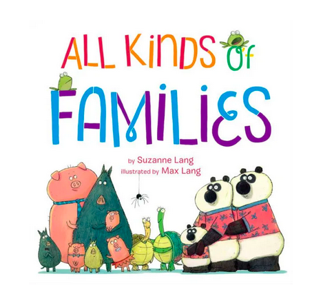 Penguin Randomhouse All Kinds of Families Board Book