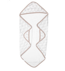 Copper Pearl Knit Hooded Towel Bliss