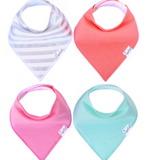 Copper Pearl Bandana Bib Set Jewel