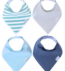 Copper Pearl Bandana Bib Set Oxford