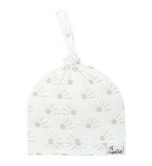 Copper Pearl Top Knot Hat Shine