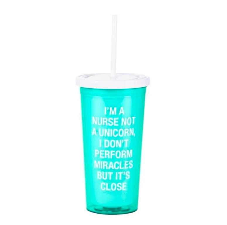 About Face Designs I’m A Nurse Drink Tumbler