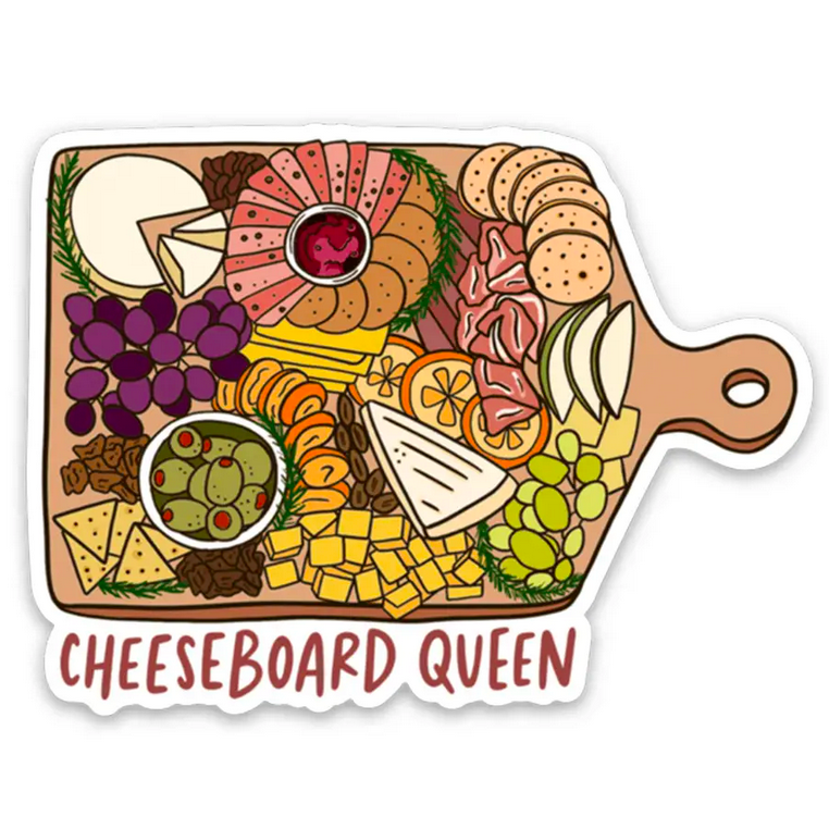 Brittany Paige Cheeseboard Queen Charcuterie Sticker