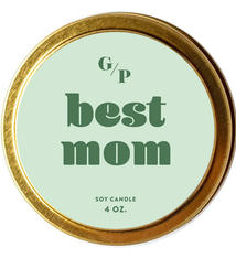 GP Candle Co. Best Mom Candle Tin