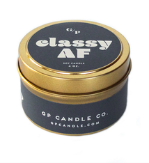 GP Candle Co. Classy AF Candle Tin