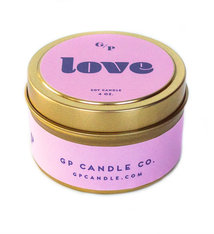 GP Candle Co. Love Candle Tin