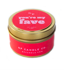 GP Candle Co. You're My Fave Candle Tin