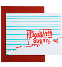 Tiny Dog Press Domino Sugars Card