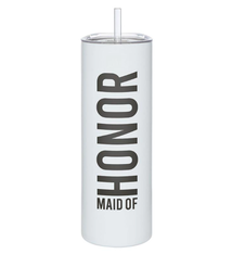 Creative Brands Skinny Tumbler - Maid of Honor