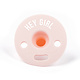 Bella Tunno Bubbi Pacifier - Hey Girl