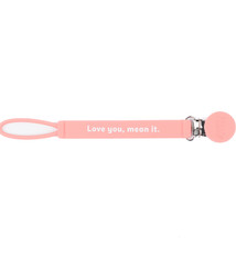Bella Tunno Pacifier Clip - Love You Mean It