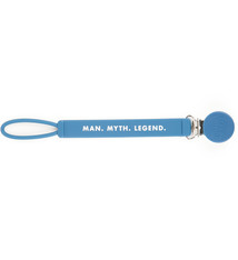 Bella Tunno Pacifier Clip - Man Myth Legend