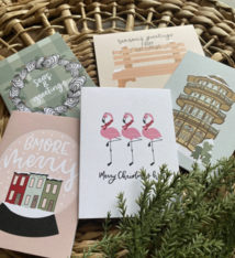 the letters mdn Baltimore Holiday Mini Greeting Card Assortment
