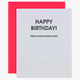 Chez Gagne Birthday Favorite Child Card