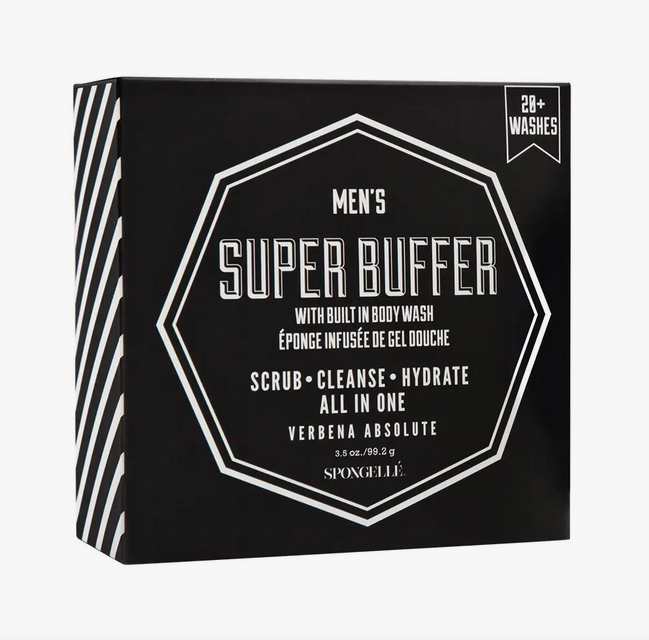 Spongelle Men’s Super Buffer - Verbena Absolute