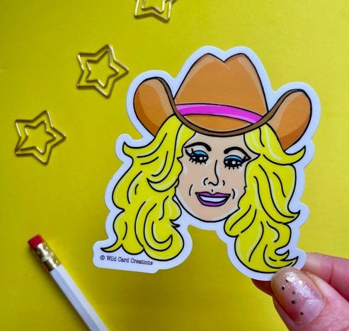 Wild Card Creations Dolly Sticker