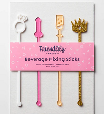 Friendlily Press Bachelorette Party Drink Stirrers