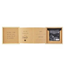 Mud Pie Dad Announcement Gift Box