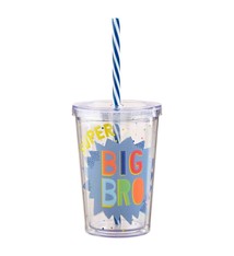 Mud Pie BLUE BIG BROTHER TUMBLER