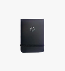 Golden Gems Smiley Mini Pocket Journal - Black