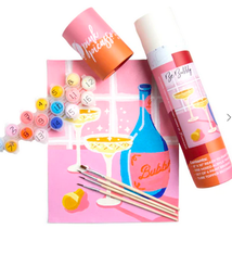 Pink Picasso Be Bubbly 8 x 10 Paint Kit