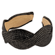 Golden Stella Twist Braided Rattan Headband