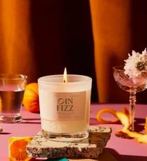 Rewined Gin Fizz  6 oz Candle