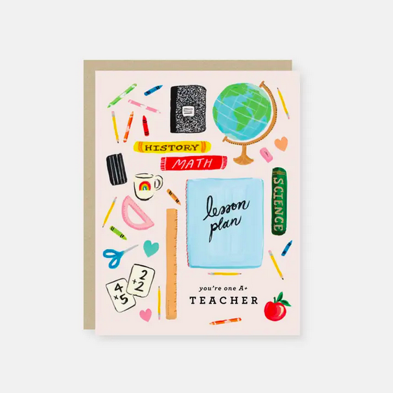 2021 Co. You are one A+ Teacher Card