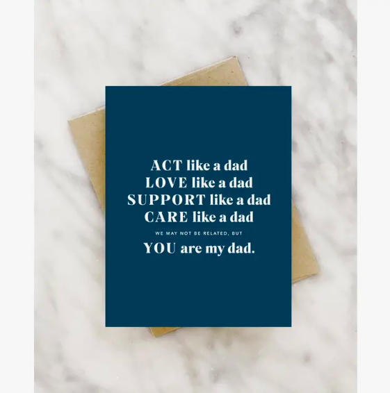 2021 Co. Like A Dad Father's Day Card