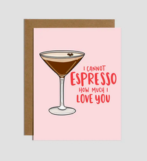 Brittany Paige Espresso Martini Love Card